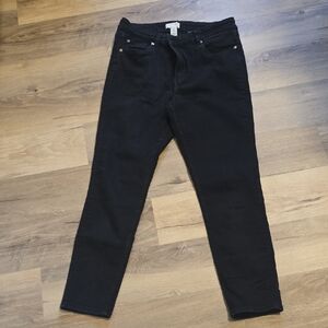 H&M Charcoal Denim Pants